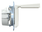 Mert MEG 2311-0419 SCHUKO-Steckdose StK m.Klappdeckel polarweiß System M