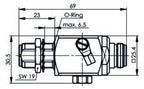 TEGA 100024248 N-Überspannungsableiter (F-F) 50Ohm 90V Einbau