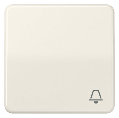 Jung CD590BFK Wippe Symbol Klingel bruchsicher weiß