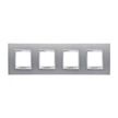 GEWISS GW16228VT Abdeckrahmen LUX International 2+2+2+2M horiz. Titan