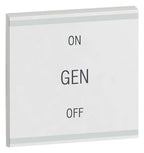 Legrand 574485 MyHOME-Wippe Symbol GEN-ON-OFF f.CREO u.GALEA LIFE 2M Weiß