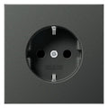 Jung AL1520NAN SCHUKO Steckdose o.Kralle LS Aluminium anthrazit