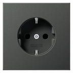 Jung AL1520NAN SCHUKO Steckdose o.Kralle LS Aluminium anthrazit