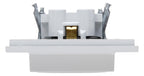 Kopp 940234082 ATHENIS 2f Schuko Steckdose m.Ber.schutz grau matt
