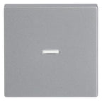 BJ 1789 N-83 Wippe alusilber future linear Abdeckung f.Schalter/Taster