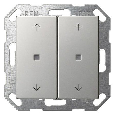 GIRA 5174600 Taster Wippe 2fach Pfeile OneKNX System 55 Edelstahl