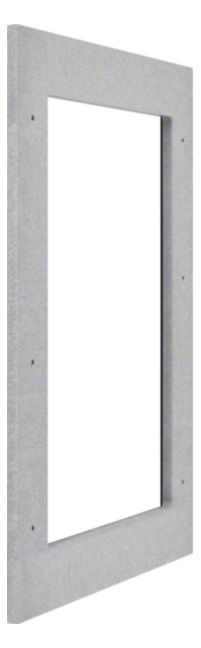 Hager FZ294N Ausgleichsrahmen 1045x575x22 zur Vergrösserung Wandabst.