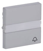 BJ 1764 NLI/KI-83 Wippe alusilber future linear Abdeckung f.Schalter/Taster