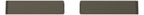 Mert MEG 5220-6052 Wippen Taster-Modul 2fach Moccametallic