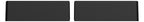 Mert MEG 5220-0403 Wippen f.Taster-Modul 2f schwarz matt System M