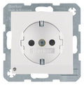 Berker 41091909 Steckdose SCHUKO+LED S.1/B.3/B.7 polarweiß matt