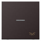 Jung AL2990KO5LD Wippe Symbol Licht m.Lichtleiter LS Aluminium dark