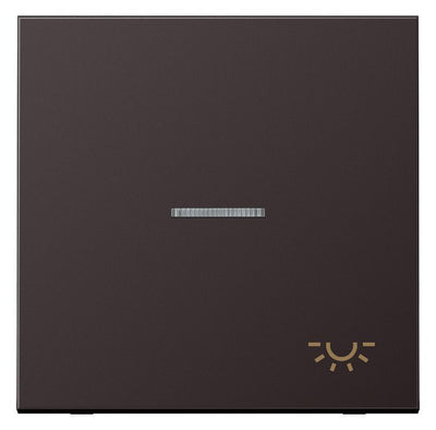 Jung AL2990KO5LD Wippe Symbol Licht m.Lichtleiter LS Aluminium dark