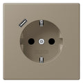 Jung LC1520-18C242 SCHUKO-Steckd.m.USB Typ C LC32141