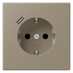 Jung LC1520-18C242 SCHUKO-Steckd.m.USB Typ C LC32141