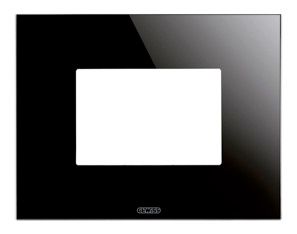 GEWISS GW16903CN Abdeckrahmen ICE 3M Schwarz