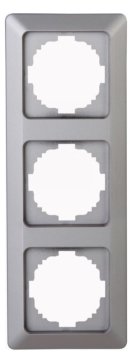 Kopp 305820002 HK02 Abdeckrahmen 3f stahl