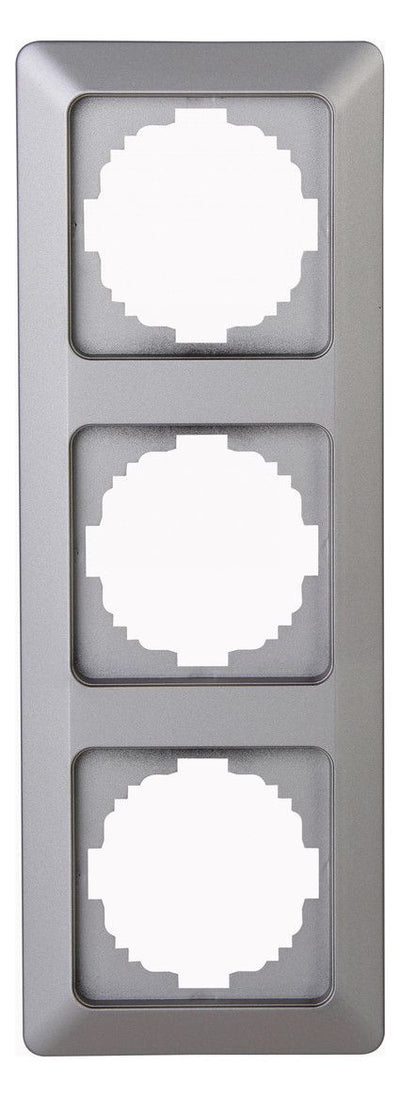 Kopp 305820002 HK02 Abdeckrahmen 3f stahl