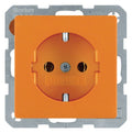 Berker 47436014 Steckdose SCHUKO Q.1/Q.3 orange samt