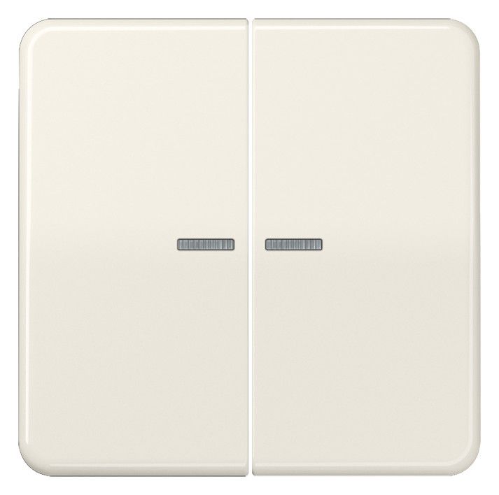 Jung CD595KO5BF Wippe Serienschalter m.Lichtleiter bruchsicher weiß
