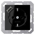 Jung A1520-18ASW SCHUKOsteckdose m.USB Typ A