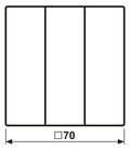 Jung LC993BF232 Wippe f.3fach Schalter LC32110