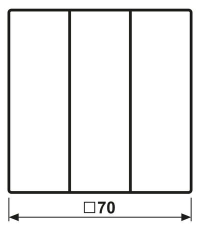 Jung LC993BF232 Wippe f.3fach Schalter LC32110
