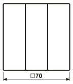 Jung LC993BF233 Wippe f.3fach Schalter LC32111