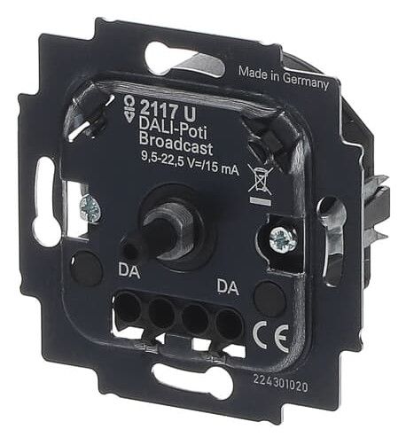 BJ 2117 U DALI-Poti Broadcast UP Busch-Dimmer