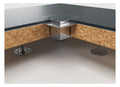 Bodensteckdose 8902H 1x Schuko 1x RJ45 2fach belegbar 8902H-2-0