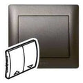 Legrand 771214 Wippe m.aufgedruckten Pfeilsymbolen dark bronze