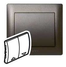 Legrand 771214 Wippe m.aufgedruckten Pfeilsymbolen dark bronze