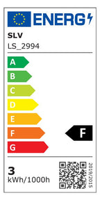 SLV 149452 COUPA FLEXLED Wandleuchte chrom Glas satin 1xG9 max.40W 3W LED