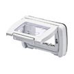 GEWISS GW22453 Abdeckrahmen System Top 3M Grau IP55