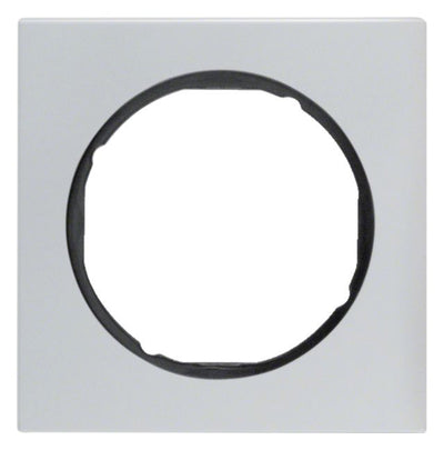 Berker 10112284 Rahmen 1fach R.3 Alu/schwarz