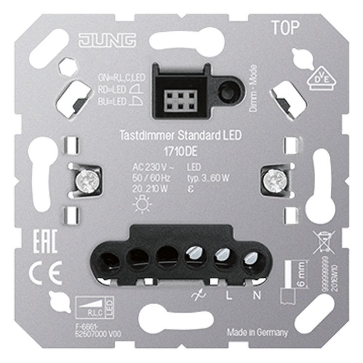 Jung 1710DE Tastdimmer Std.LED
