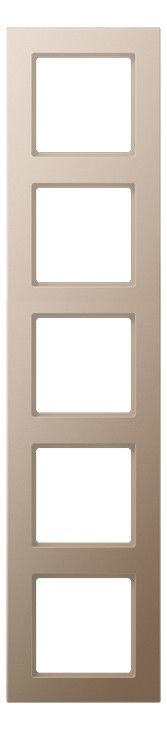 Jung AC585CH Rahmen 5fach Serie A creation champagner