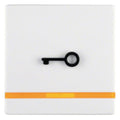 Berker 16516069 Wippe m.Linse orange abtastb. Tür Q.1/Q.3 polarweiß samt