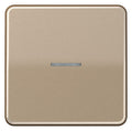 Jung CD590KO5GB Wippe Lichtleiter gold-bronze