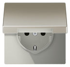 Jung ES1521KL SCHUKO Steckd.m.Klappd.