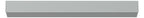 Mert MEG 4025-3660 M-Pure-Rahmen 2fach o.Mittelsteg aluminium