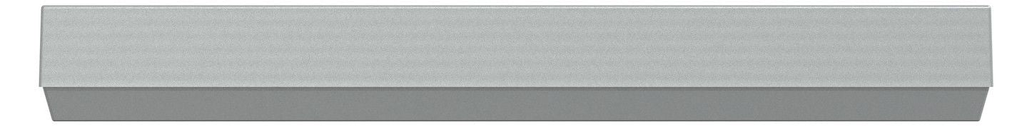 Mert MEG 4025-3660 M-Pure-Rahmen 2fach o.Mittelsteg aluminium