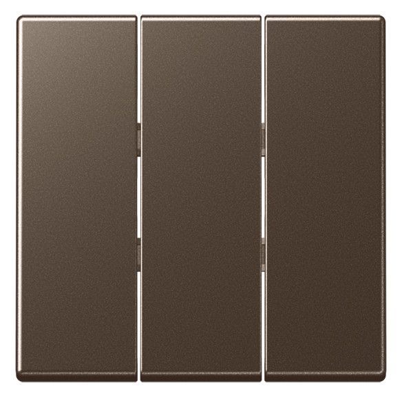 Jung A593BFMO Wippe f.3fach Schalter mokka