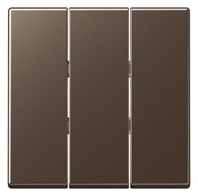 Jung A593BFMO Wippe f.3fach Schalter mokka