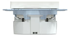 Mert MEG 2351-0319 SCHUKO-Steckdose+Kz Trockner BRS StK polarweiß gl.Sys.M