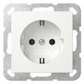 GIRA 418027 SCHUKO-Steckdose SRK System 55 Reinweiß seidenmatt