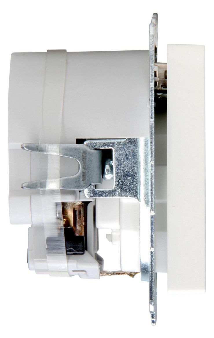 Kopp 296229183 ATHENIS Schuko Steckdose m.2 USB Anschln reinweiss
