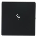 BJ 6234-10-885 Wippe 1f Dimmer schwarz matt Busch-free@home future linear