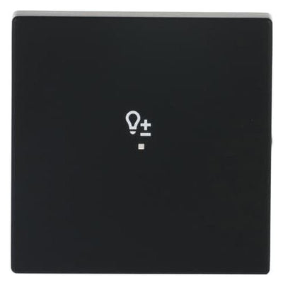 BJ 6234-10-885 Wippe 1f Dimmer schwarz matt Busch-free@home future linear