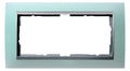 GIRA 100251 Abdeckrahmen 2f o.Mittelsteg Zwischenrahmen F/Alu Event Opak Mint